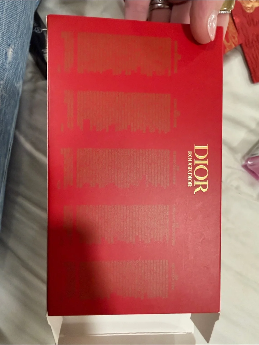 Dior Rouge Dior 5 piece lipstick set